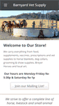 Mobile Screenshot of barnyardvetsupply.com